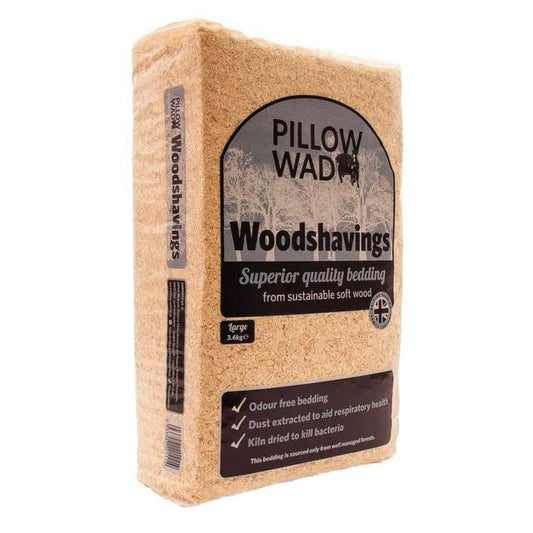 Pillow Wad Wood Shavings, Medium 3.6kg