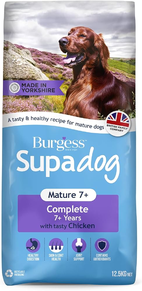 Burgess Mature dog Chicken 12.5kg