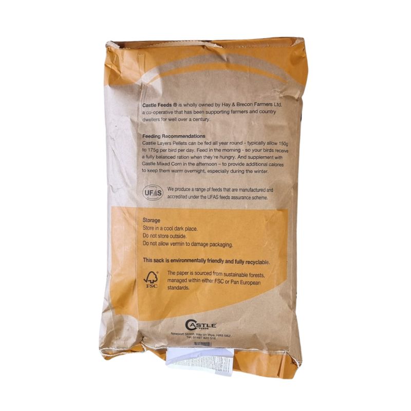 Castle Feeds Layers Pellets 20KG