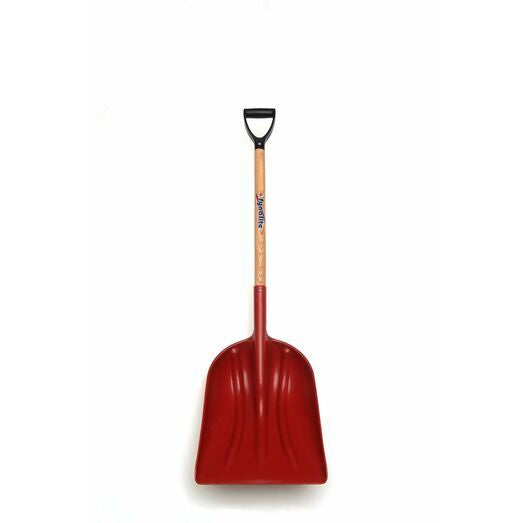 Fynalite Grain Shovel - Plastic D Grip Ash Handle